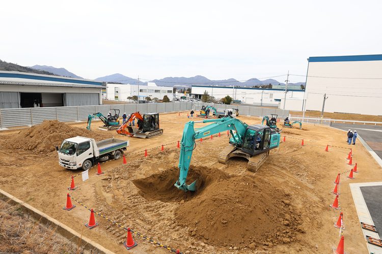建機オペレーターの研修